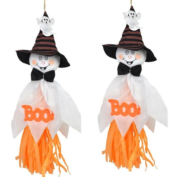 3-Pack: Scarecrow Horror Ghost Pendant Halloween Decor