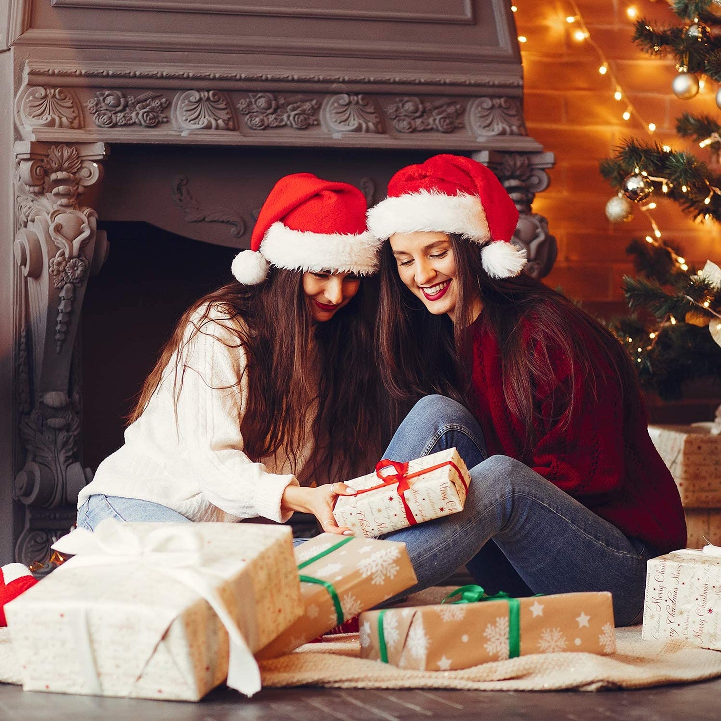 Comfort Christmas Hats Extra Thick Classic Fur
