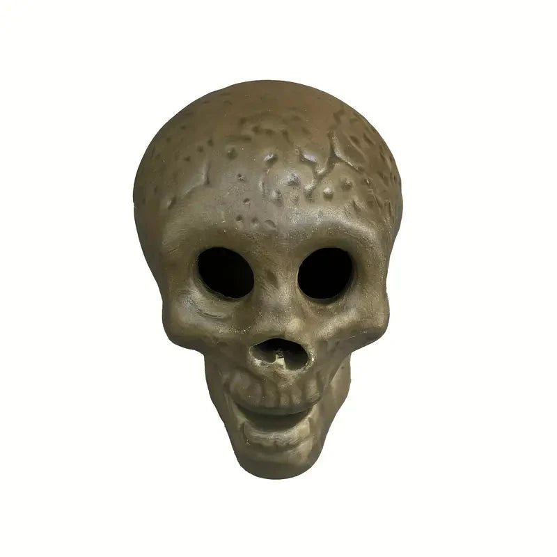 4-Pack: Halloween Fire Pit Skull Ceramic Props