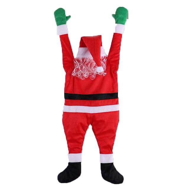 Christmas Climbing Hanging Santa Claus Decor