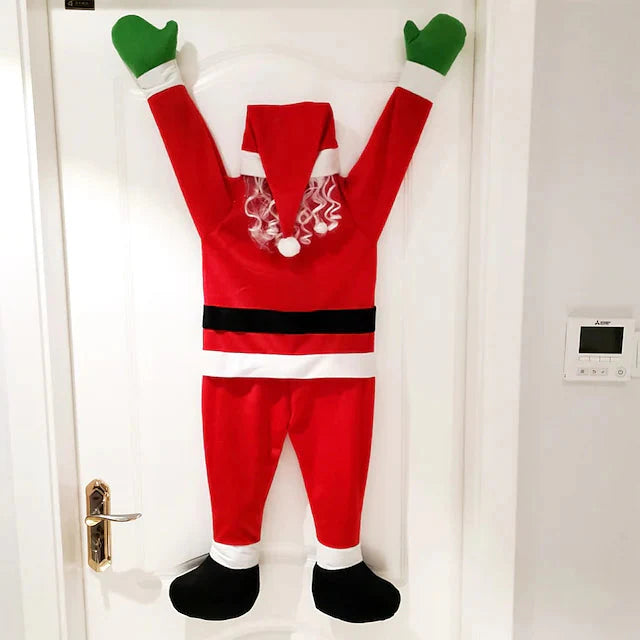 Christmas Climbing Hanging Santa Claus Decor
