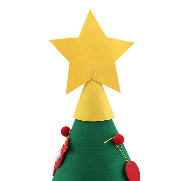 DIY 3D Felt Christmas Tree Upgraded Toddler Christmas Tree