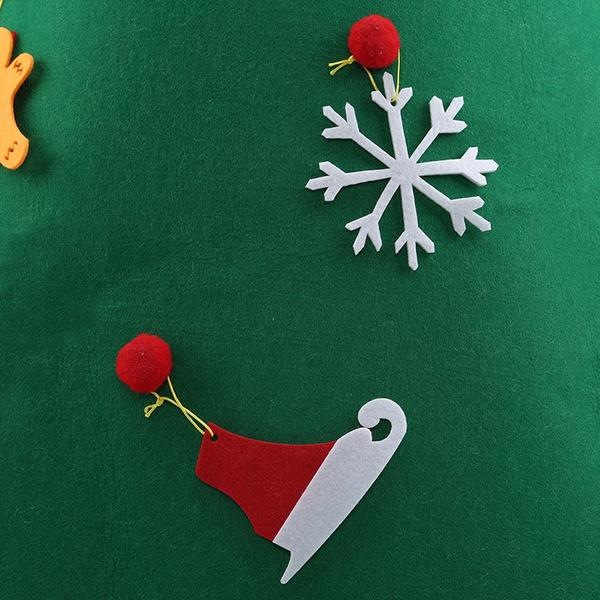 DIY 3D Felt Christmas Tree Upgraded Toddler Christmas Tree