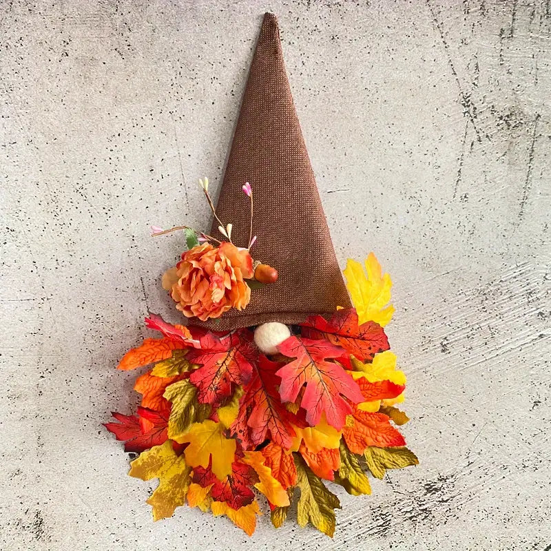 Maple Gnome Front Door Hanging Decorations