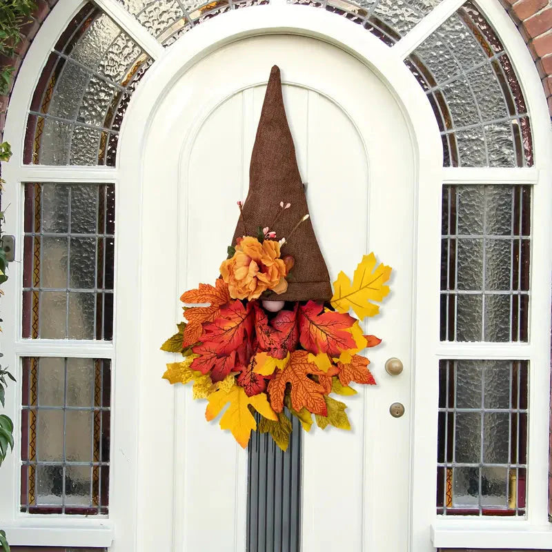 Maple Gnome Front Door Hanging Decorations